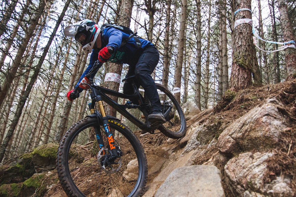 Pitfichie mountain top bike trails