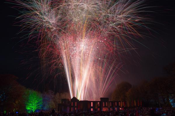 Aden een The Shell Fireworks Parade 2021