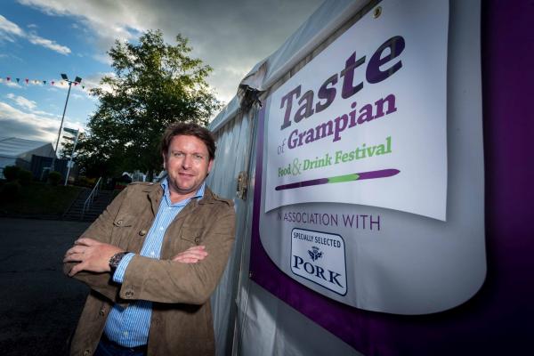 James Martin Taste of Grampian