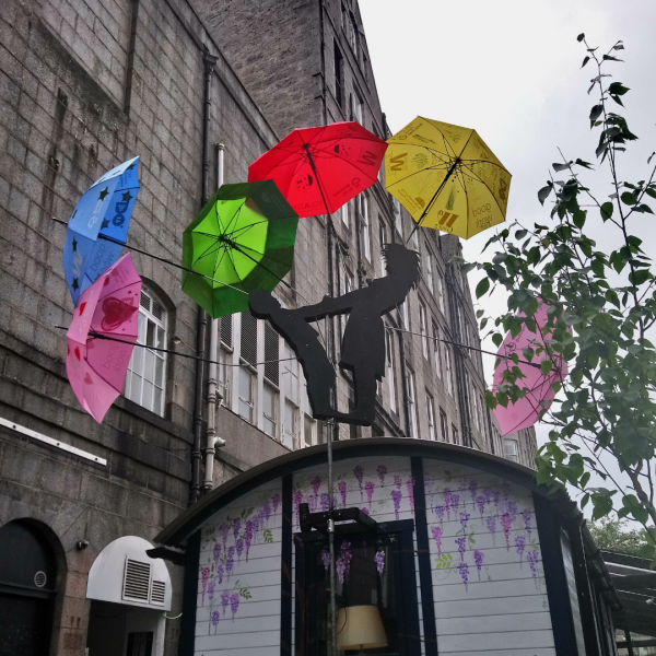 Cafe 52 umbrellas 1