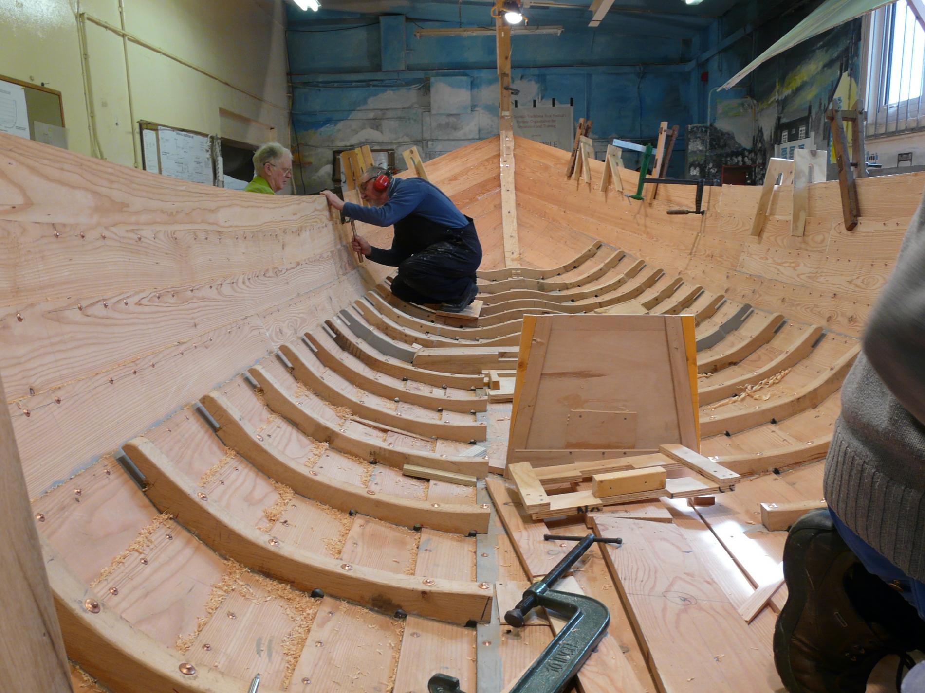 Learn About Traditional Boat Building at The Boatshed, Portsoy