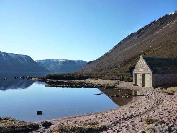 Loch Muick Boat House sma